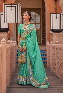 คุณภาพสูงล่าสุด v.p. เสื้อผ้าผ้าไหมอินเดียและปากีสถานพิมพ์ลายคุณภาพสูงเป็นพิเศษและตกแต่งด้วยทองคำอัลติโม - Product Image 2