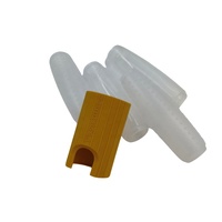 Manchons de protection en silicone personnalisés pour poignées d'équipements électriques industriels - Isolation thermique, antidérapants, moulés OEM/ODM