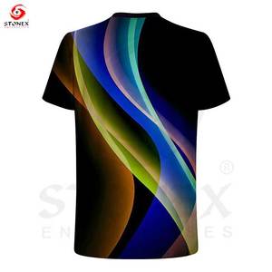 Custom Men's Heavy Weight Direct to Cotton High Quality 3D Digital Print Streetwear T-shirt <b>Tshirt</b> Custom Digital Printing - Product Image 6