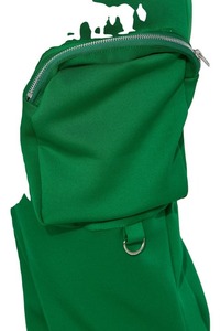 Ropa de calle de alta calidad para hombre, pantalones deportivos acampanados, pantalones de chándal de tela cómodos con estilo urbano, lavado oscuro informal - Product Image 6