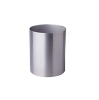 Bureau en laiton stylo et porte-crayon forme carrée organisateur pour bureau bureau pince tasse stockage et organisateur de bureau pour articles