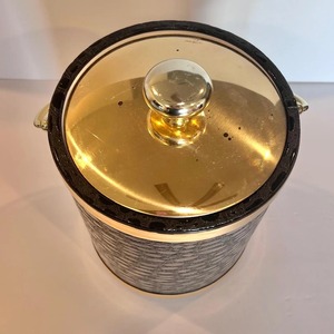 ถังน้ำแข็งสีดำพร้อมฝาทองถังแช่เครื่องดื่มหรูหราเหมาะสำหรับไวน์แชมเปญค็อกเทลปาร์ตี้บาร์บ้าน - Product Image 6