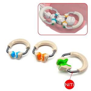 Contoured Matrices Clip Ring Matrix Bands Wedge Plastic Kit Dental Instrument Tool Set Dentistry Basis Surgical Instruments <b>Peek</b> - Product Image 2