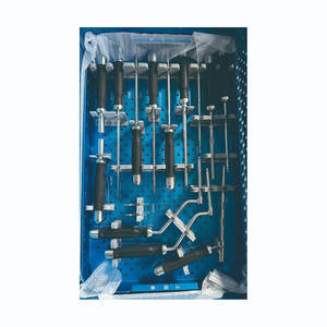 Juego de instrumentos integrales para cirugía de estenosis espinal lumbar Instrumentos de columna neuro Kerrison Rongeurs y más espinal - Product Image 3