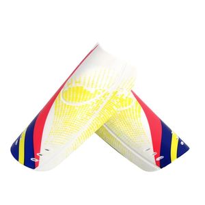 Protège-tibias de football réglables avec mousse EVA confort et résistance aux chocs pour les joueurs jeunes et adultes - Product Image 2