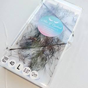 Nouveau et chaud Style coréen Pbt Fiber 1000 Box 0.03mm à 0.20mm 4D ventilateurs de Promade en vrac fabriqués au Viet Nam - Product Image 5