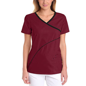 Extensible Nouveau Style Personnalisé Hôpital Spa Scrubs Femmes Medical Scrubs Stretch Chirurgical Uniformes D'allaitement Scrubs - Product Image 1