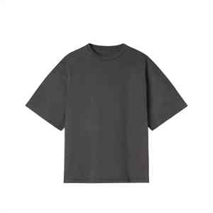 Camiseta de Algodón 100% para Hombre, Corte Holgado, Suave y Cómoda para Uso Diario Informal y Relajación - Product Image 1