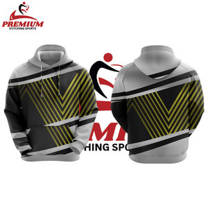 Sudaderas con capucha pesadas sublimación suéter ropa de calle para hombre con logotipo personalizado - Product Image 4