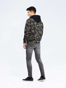 Veste à capuche en coton 100% pour homme, teinture unie, séchage rapide et respirante, nouveau design, sweat-shirts à capuche de haute qualité - Product Image 3