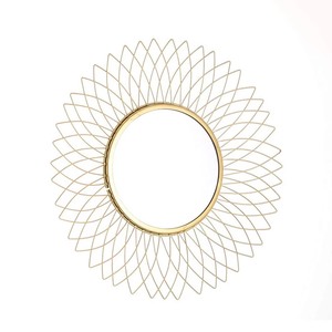 Home Decor <b>Design</b> Wall <b>Mirror</b> Indoor Leave <b>Design</b> Classic And Modern Decor <b>Mirror</b> Multiple Finishing <b>Designs</b> - Product Image 6