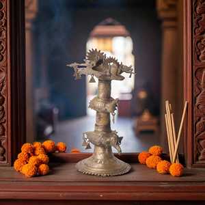 Candelero de Latón Hecho a Mano, Soporte Metálico de Alta Calidad para Decoración del Hogar, Bodas y Navidad, para Velas - Product Image 2