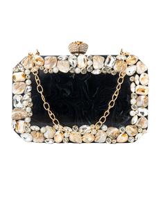 Modern Mini Resin <b>Clutch</b> Hand <b>Bag</b> for Home Party Wedding Available at Affordable Price From India - Product Image 4