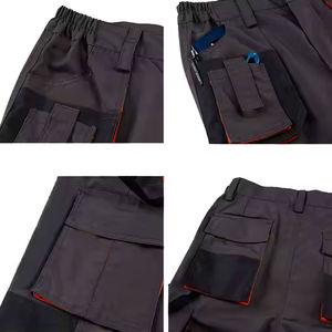 Men's Lightweight Tactical <b>Cargo</b> Work <b>Pants</b> <b>Waterproof</b> Elastic Casual Multi Pocket Jogger Plus Size men's <b>pants</b> washed - Product Image 4