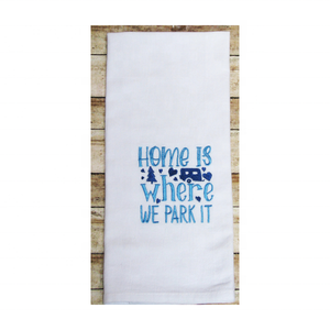 2024 confortable maison personnalisé brodé Golf serviettes 100% coton GOTS certifié doux lavable rayé Style tissé Techniques Park It We - Product Image 1