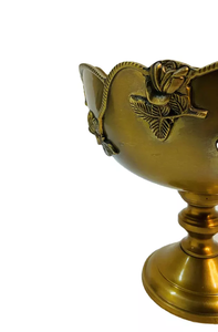 Bol en métal en laiton doré de créateur, parfait comme décoration de maison, centre de table de comptoir, plateau en laiton unique, bol à bonbons à bon prix - Product Image 3