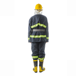 Traje de bombero de alta calidad Uniforme de bomberos ignífugo Venta caliente Ropa de bomberos hecha de material de aramida - Product Image 2