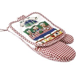 ที่จับหม้อผ้าฝ้าย100% สำหรับวางบนโต๊ะและห้องครัว - Product Image 1