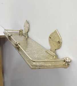 Solid brass <b>shelf</b> wall mounted storage <b>shelves</b> for home hotels living room kitchen bathroom home decor accessories wholesale - Product Image 3