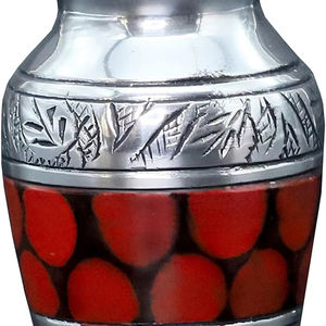 Urna Funeraria de Metal Hecha a Mano con Capacidad Personalizada, Moderna, para Guardar Cenizas, Mini Urna Conmemorativa de Sobremesa, Fabricante y Exportador - Product Image 1