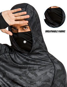 Top des tendances hommes personnalisé Sublimation imprimé pull hommes pêche à capuche chasseur sweats à capuche pour hommes prix de gros à capuche - Product Image 6