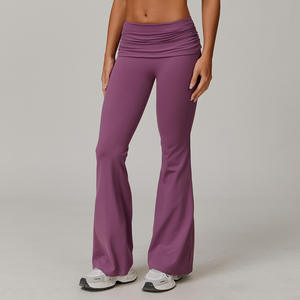 Ensemble de yoga deux pièces pour femmes en gros personnalisé, taille haute, tricot sans couture, soutien-gorge de sport et leggings, vêtements de sport décontractés, ensemble de yoga - Product Image 3