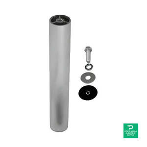 Poste QBase de 14.5 Pulgadas para Instalación de Paneles Solares, Acero Anodizado, Montaje Rápido -QM-QBP-14.5-M1 - Product Image 3
