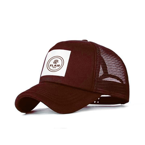 Sombrero de béisbol para exteriores de 5 paneles Vintage para hombre y mujer, Gorras de malla transpirable de verano con ala curva de poliéster 100%, tela de rizo común - Product Image 5