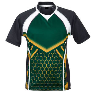 Conjunto de camiseta de rugby con logotipo y diseño personalizados, nuevo estilo para niños y niñas, ropa deportiva OEM, camiseta de rugby en venta - Product Image 1