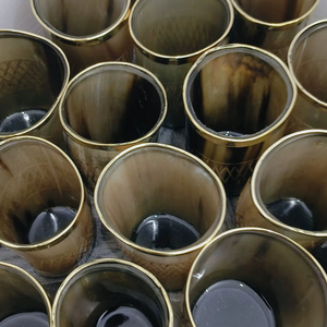 Corne à boire en verre, tasse viking, écologique, haute qualité - Product Image 1