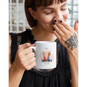 แก้วเซรามิคดีไซน์แปลกใหม่จาก Bad Moms Club แก้วเคลือบผิวทันสมัยรักษ์โลก ความจุ 330 มล. พร้อมฝาปิด เหมาะสำหรับเป็นของขวัญ - Product Image 4