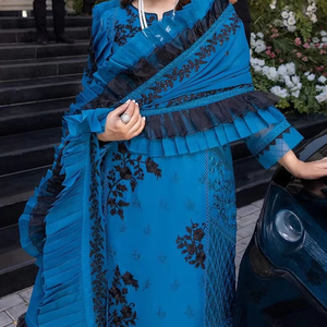 Best Customized Heavy Chiffon Women's Salwar Kameez Suit Premium Party <b>Dress</b> Handcrafted by Top Manufacturers - Product Image 1