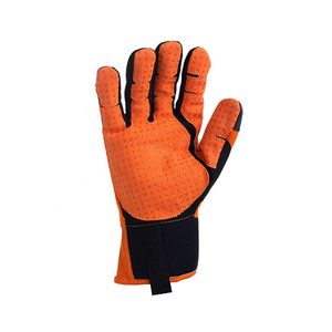 Guantes mecánicos de alta visibilidad para Protección mejorada de la visibilidad Cuero sintético a prueba de fuego Uso al aire libre para aparejos de construcción - Product Image 4