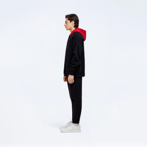 Jersey de lana de algodón 100% de gran tamaño para hombre, Sudadera con capucha en blanco, sudaderas y sudaderas de moda de estilo callejero para invierno - Product Image 3