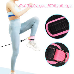 Hot Sale Fitness Premium Ankle Straps For Gym Workout Fitness Ankle Straps for Weightlifting - Product Image 6