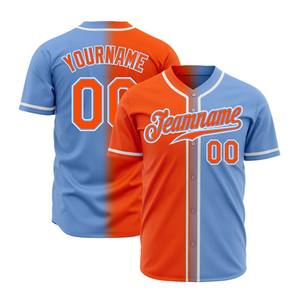 Camiseta de Béisbol Personalizada de Alta Calidad con Logotipo, Patrón 3D y Pedrería AB, Transpirable, Tallas Grandes, Venta al por Mayor Directa de Fábrica - Product Image 6