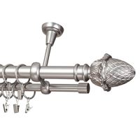 Tringles à rideaux de plafond modernes et simples en métal de haute qualité