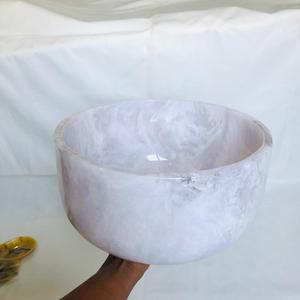 Ensaladera de Resina Pulida de Lujo Color Verde Oliva para Vajilla de Fiesta, Uso en el Hogar y Restaurantes - Product Image 4