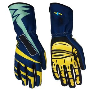 Gants de karting respirants de qualité supérieure pour la conduite en extérieur, personnalisés, fabriqués par un fournisseur OEM au Pakistan - Product Image 4