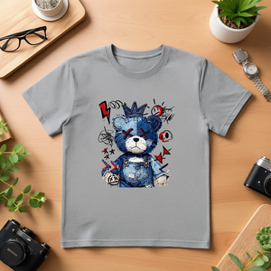 T-shirt Unisex Personalizzata 210GSM 100% Cotone con Stampa Serigrafica di Rose (Taglia 2XL) - Product Image 3