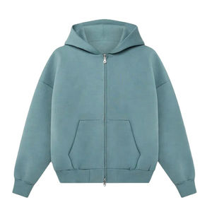 Nuevo Diseño de Sudadera con Capucha de Invierno, con Cierre, Estampada, de Alta Calidad, Hecha a Medida, 100% Algodón, Tejido de Punto Sólido, Forrada - Product Image 1