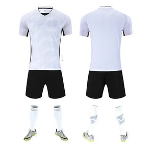 Ensemble d'uniformes d'entraînement maillot de Football imprimé respirant à séchage rapide pour garçons et étudiants compétition Match équipe vêtements de sport - Product Image 4