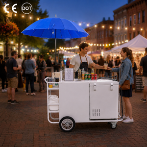 รถขายฮอทดอกเคลื่อนที่ Etodevice สำหรับขายอาหารริมทาง - Product Image 1