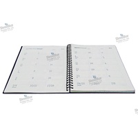 Livraison rapide, agenda quotidien personnalisé en spirale, carnet de notes, livre en carton pour entreprise, utilisation promotionnelle, impression 4 couleurs