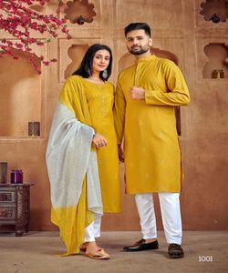 Presenting Summer Holiday <b>Party</b> Mini Dresses Matching Couple Clothes Wholesale Price Textile Garment Surat Gujarat Apparel - Product Image 5