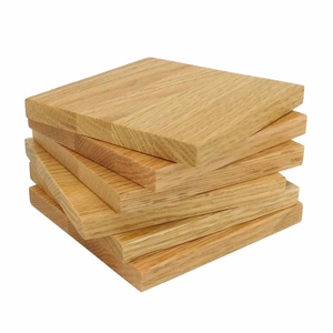 Posavasos de madera Nuevo diseño Ventas calientes Estera a prueba de calor Artículo decorativo de Navidad Posavasos de madera hechos a mano - Product Image 2