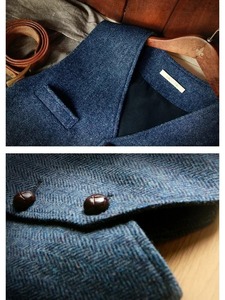 Chalecos para hombre, chaleco ajustado de primavera y otoño, chaleco de traje informal elegante con botonadura sencilla para hombre, talla grande - Product Image 2