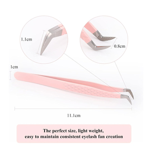 Las mejores puntas de fibra Pinzas de extensión de pestañas de volumen profesional para un agarre perfecto a pinzas de pestañas de 0,03mm - Product Image 3