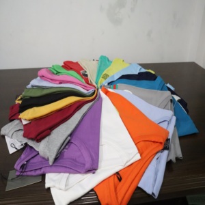 OEM High Quality Wholesale Man's Promotional Round Neck drop shoulder <b>Plain</b> Durable Breathable <b>Tshirt</b> Wholesale Price - Product Image 5