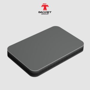 Panneau en charbon de bambou de 17 mm, gris foncé moyen, résistant à la chaleur, 1220x2440 mm, pour la décoration murale intérieure, fabriqué au Vietnam - Product Image 1